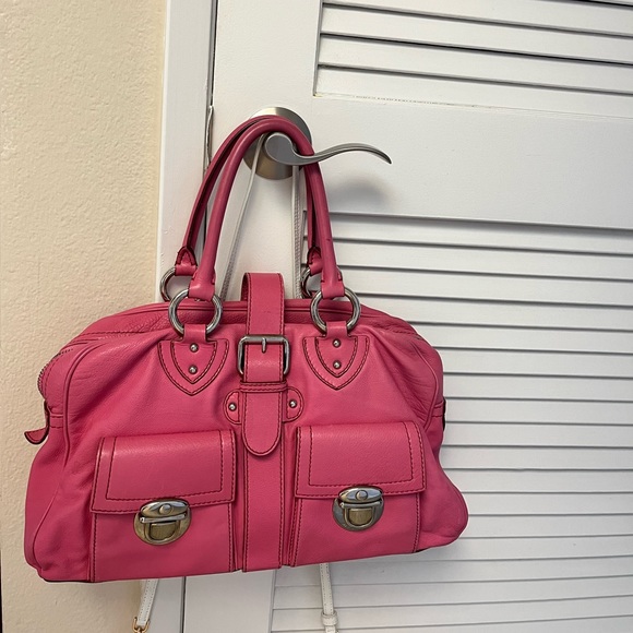 Marc Jacobs, Barbie PINK handbag, tote, carryall. Multi sectional. PINK - Picture 1 of 7
